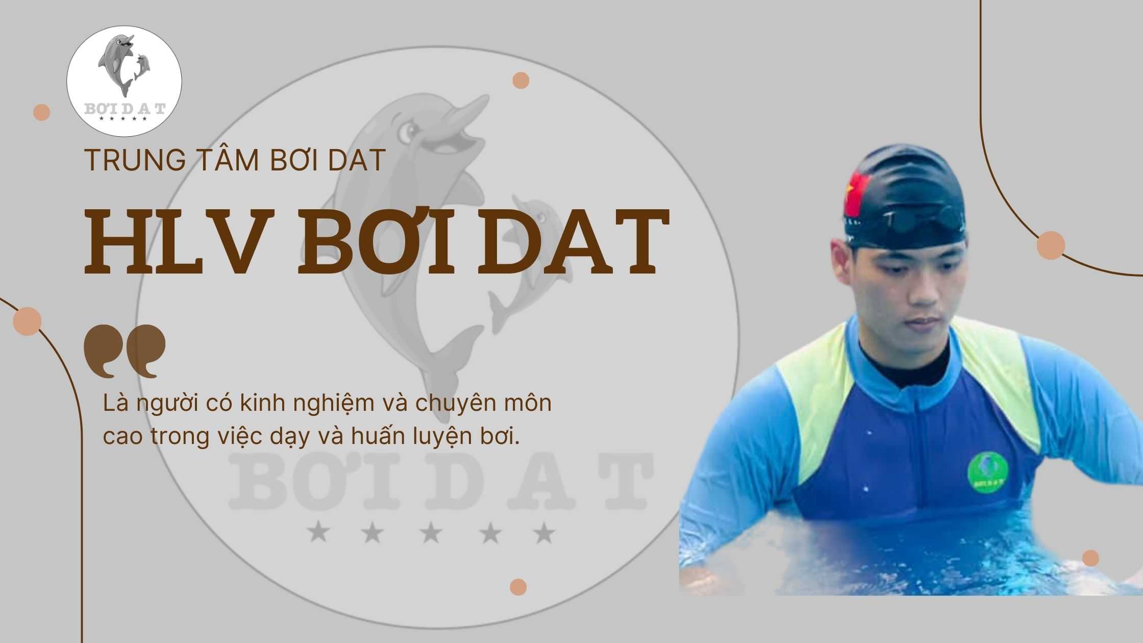 Đội ngũ HLV Bơi D A T